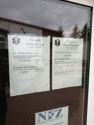 Niepubliczny Zakład Opieki Zdrowotnej "ESKULAP" s.c.