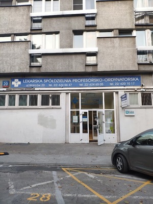 PRZYCHODNIA LEKARSKA SPÓŁDZIELNIA PROFESORSKO-ORDYNATORSKA