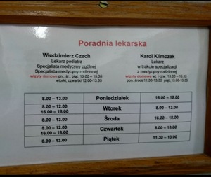 OŚRODEK ZDROWIA W LIPNIE