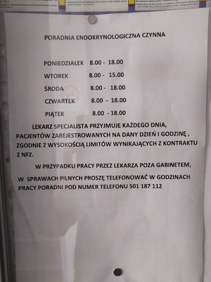 Niepubliczny Specjalistyczny Zakład Opieki Zdrowotnej "SMOL - MED" Wiesława Smolira