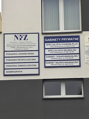 NIEPUBLICZNY ZAKŁAD OPIEKI ZDROWOTNEJ "ALMED"  M  S.J.